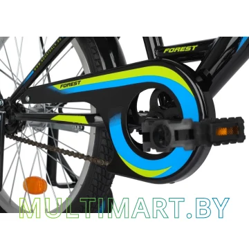 Детский велосипед Novatrack Forest 201FOREST.BK21 (черный, 2021) картинка 5